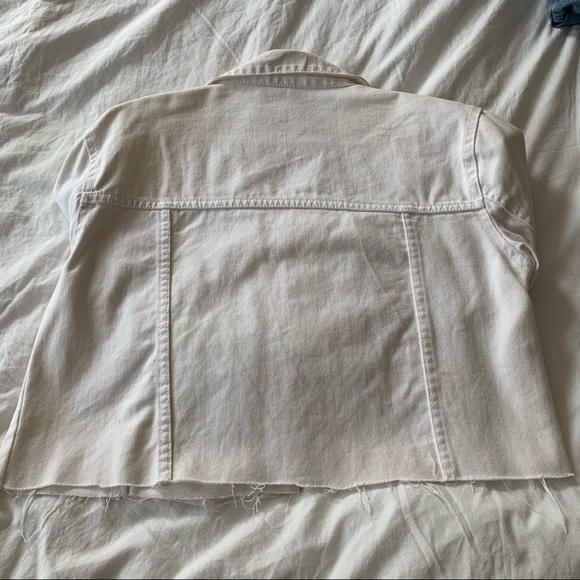 white denim jacket - Picture 3 of 4